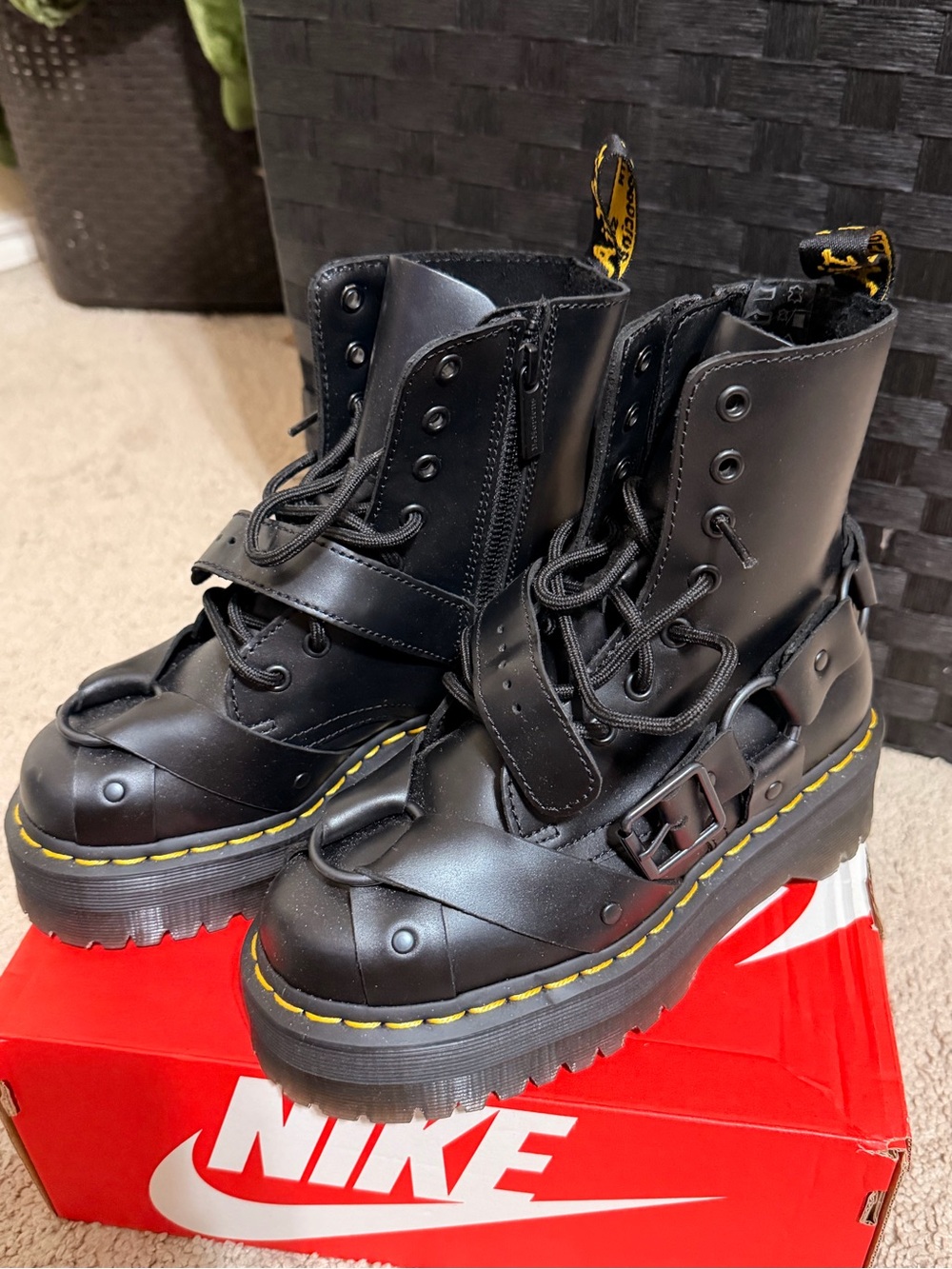 Dr. Martens Jadon Harness Platform Boot